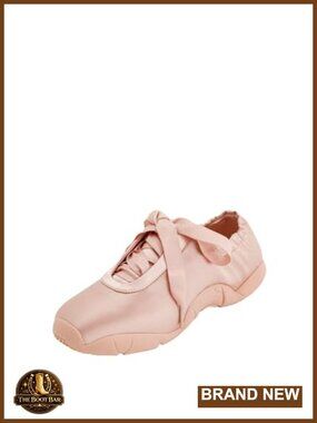 Satin Flavia Ballerina Sneakers Lace-Up Ruffle Flats Casual Walking